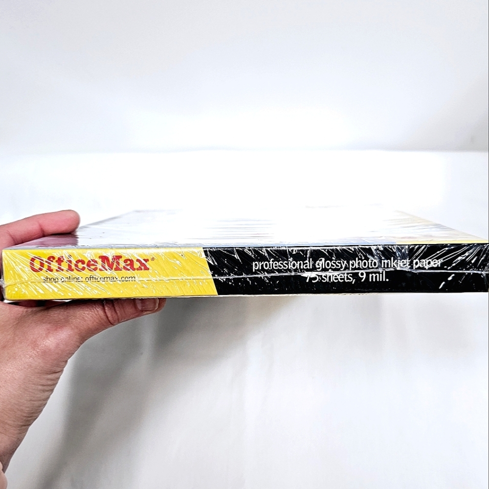 Officemax Premium Glossy Inkjet Photo Paper 75 Sheets 8.5x11" 9 Mil Professional - Picture 11 of 12